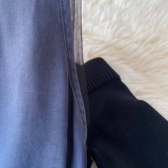 Clu Silk Sleeveless Asymmetrical Shift Dress - Picture 8 of 9